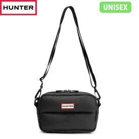 国内正規品 ハンター HUNTER ショルダーバッグ ユニセックス メンズ レディース イントレピッド エクストラ パフド クロスボディ BLACK UBX5514KBM-BLK ブラック 黒 秋冬 旅行 HURUBX5514KBMBLK