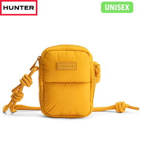 国内正規品 ハンター HUNTER スマホショルダー スマホポーチ ユニセックス メンズ レディース イントレピッド エクストラ パフド フォンポーチ RICH OCHRE UBX5515KBM-RIO HURUBX5515KBMRIO
