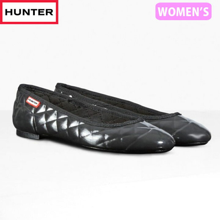 楽天市場】国内正規品 ハンター HUNTER レインシューズ バレエシューズ 