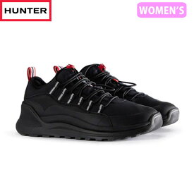 国内正規品 ハンター HUNTER レディース スニーカー おしゃれ 旅行 WFK2000PTP BLK ブラック 黒 レディース トラベル ミッド トレーナー HURWFK2000PTPBLK