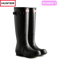 国内正規品 ハンター HUNTER レインブーツ 長靴 レディース 防水 レイン 梅雨 通学 通勤 WFT1000RMA BLK …