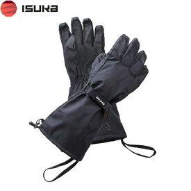 イスカ ISUKA ウェザーテック オーバーグローブ L ブラック 手袋 指先補強 防水 キャンプ アウトドア 238801 ISU238801