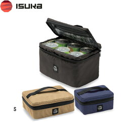 イスカ ISUKA コンパクトクーラーバッグ (S) ダークネイビー 保冷ケース ドリンク収納 軽量 断熱 キャンプ 登山 アウトドア 341231 ISU341231