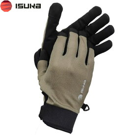 イスカ ISUKA クールメッシュ トレッキンググローブ L オリーブ 手袋 春 夏 クールマックス キャンプ 登山 アウトドア ISU382711