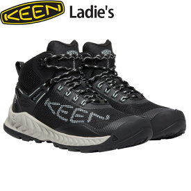 キーン アウトドアシューズ レディース ネクシス エヴォ ミッド ウォータープルーフ KEEN WOMEN NXIS EVO MID WP BLACK×BLUEGLASS KEE1025911