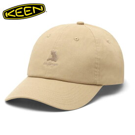キーン KEEN ユニセックス 帽子 US4 キーン ロゴ ストレッチ キャップ US4 LOGO STRETCH CAP SAFARI KEE1029347