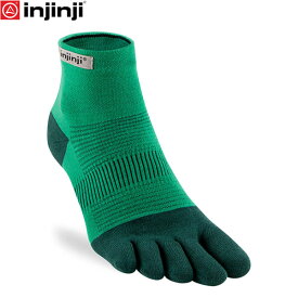 インジンジ injinji ラン ライトウェイト ミニクルー フェーン 281130 五本指ソックス 靴下 薄手 アウトドア ランニング INJ281130FRN