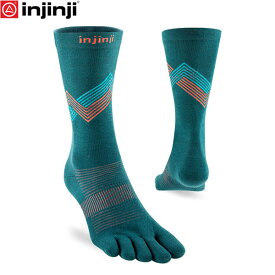 インジンジ injinji ラン オリジナル ミニクルー ラグーン 281170 五本指ソックス 靴下 アウトドア ランニング INJ281170LAG