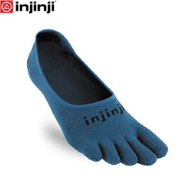 injinji インジンジ スポーツ ライトウェイト ヒドゥン スティール 五本指ソックス 靴下 アウトドア フィットネス ジム 052100 INJ052100STE