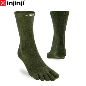 インジンジ injinji ライナー クルー ウール フォレスト 060670 五本指ソックス 靴下 アウトドア 極薄 メンズ レディース INJ060670FOR