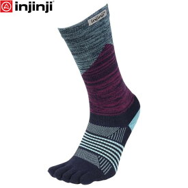 インジンジ injinji レディース ウイメンズ トレイル MW クルー トワイライト 213171 五本指ソックス 靴下 アウトドア トレイルランニング ハイキング INJ213171TWL