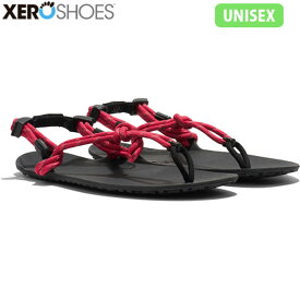 ゼロシューズ XEROSHOES メンズ レディース サンダル ジェネシス ラズベリー シンプル ベアフット アウトドア XERGENRASP