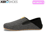 ゼロシューズ XEROSHOES レディース ルームシューズ スリッパ パゴサ ブラック 室内履き XERPGSWBLCK