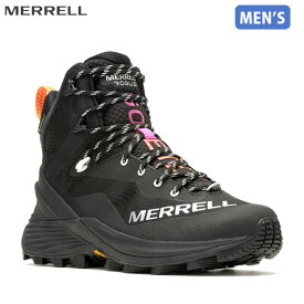 メレル MERRELL メンズ 登山靴 ハイキングシューズ トレッキングシューズ ローグ ハイカー ミッド ゴアテックス ブラック 透湿防水 MERJ037581