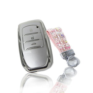 スマートキーケース トヨタ TOYOTA 90系 ヴォクシー ノア NOAH VOXY 30系 アルファード ヴェルファイア キーホルダー セット キーカバー カーアンドベル KAN002598