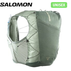 サロモン SALOMON メンズ レディース アクティブ スキン 12 ACTIVE SKIN 12 SET LaurelWreath/LilyPad/ALOEWASH ランニング バックパック ベスト フラスク付 SALLC2177600