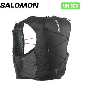 サロモン SALOMON メンズ レディース アクティブ スキン 8 ACTIVE SKIN 8 SET BLACK/METAL ランニング バックパック ベスト フラスク付 SALLC2177800