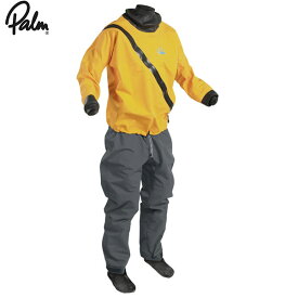 パーム Palm ドライスーツ Base Suitベース ドライスーツ イエロー/グレー カヌー カヤック 12384 高階救命器具 PAL12384YGR