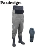 パズデザイン Pazdesign PBW-486 BSフィットハイブーツウェーダーII RD チャコール BS FIT HIGH BOOTS WA…