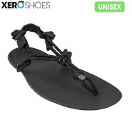 ゼロシューズ XEROSHOES メンズ レディース サンダル ジェネシス ブラック シンプル ベアフット アウトド…