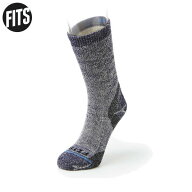 FITS フィッツ ミディアムラグドクルー エッグプラント 中厚 靴下 ソックス アウトドア ハイキング トレ…