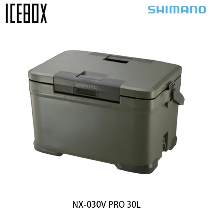 楽天市場 Icebox アイスボックス Nx 030v Pro 30l クーラーボックス 6面極厚真空パネル 保冷 Shimano シマノ アウトドア キャンプ 海 レジャー Icbnx030v Retailer リテイラー