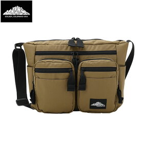 マウンテンスミス MOUNTAINSMITH ユニセックス ショルダーバッグ ダウンスクエアショルダー CYコヨーテ バッグ 肩掛け アウトドア MTSMSTC0009CY