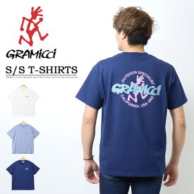 GRAMICCI グラミチ ロゴプリント 半袖Tシャツ バックプリント 半T メンズ レディース ユニセックス 送料無料 G2SU-T004