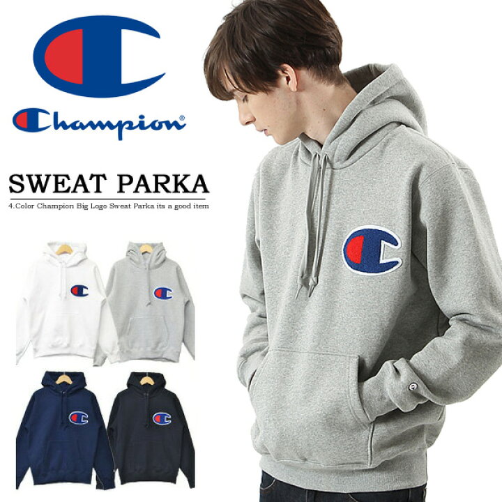 楽天市場】SALE セール Champion チャンピオン C3-E127 ビッグロゴ 
