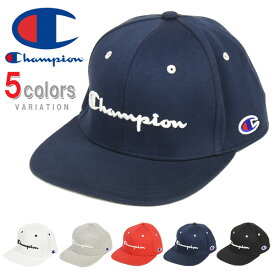 Champion チャンピオン 581-003A スウェット ロゴ刺繍 ストレートキャップ メンズ レディース ユニセックス ベースボールキャップ キャップ 帽子 【楽ギフ_包装】