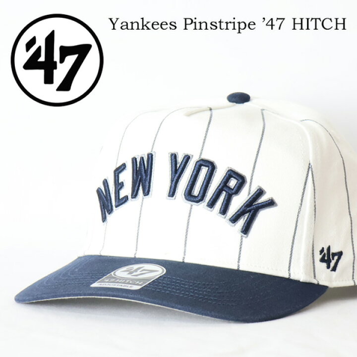 楽天市場】47BRAND フォーティーセブン キャップ ヤンキース ダブル 