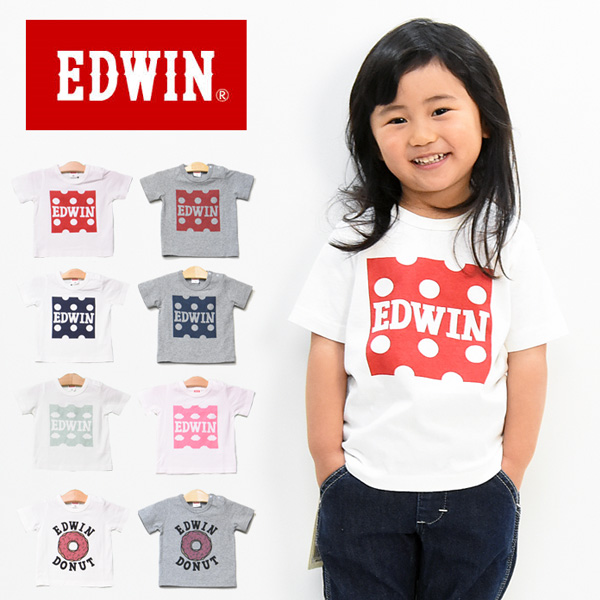 年中無休】 EDWIN キッズ Tシャツ 140 黒 ecousarecycling.com