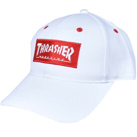 THRASHER スラッシャー キッズサイズ キャップ ボックスロゴ 帽子 ジュニア 男の子 女の子 子供用 19TH-C31K