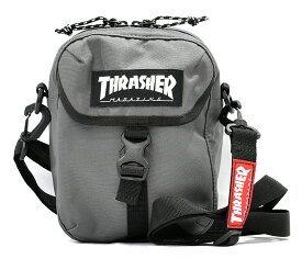 THRASHER スラッシャー ミニショルダーバッグ ショルダーポーチ 鞄 カバン かばん 斜め掛け メンズ 小さめ 小さい THR-168