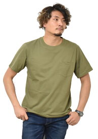 FRUIT OF THE LOOM フルーツオブザルーム 胸ポケット 半袖Tシャツ 無地 定番 パックTシャツ 1P メンズ 半T 無地T 14669000