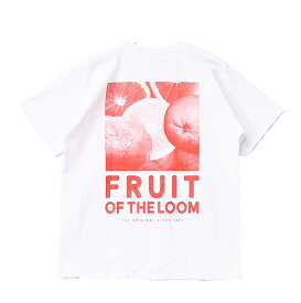FRUIT OF THE LOOM フルーツオブザルーム フォト バックプリント 半袖Tシャツ 18465200 メンズ レディース ユニセックス 半T 送料無料