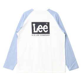 10%OFF セール Lee リー ロゴ刺繍 バックプリント 長袖 Tシャツ LT3061 メンズ レディース ユニセックス ロゴTシャツ プリントTシャツ 長袖Tシャツ 長T ロンT 送料無料 SALE