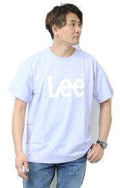 大きいサイズ Lee リー ロゴプリント 半袖 Tシャツ LT3072 メンズ レディース ユニセックス ロゴTシャツ プリントTシャツ 半袖Tシャツ 半T 送料無料