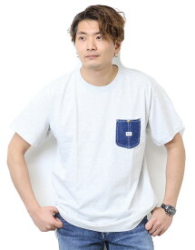 10%OFF セール Lee リー デニムポケット 半袖 Tシャツ 胸ポケット LT3073 メンズ レディース ユニセックス ポケットTシャツ ポケT ロゴTシャツ 半袖Tシャツ 半T 送料無料 Lee SALE