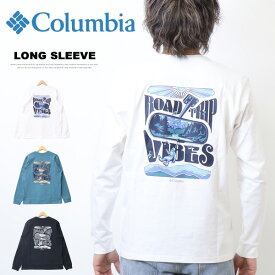 Columbia コロンビア エクスプローラーズ キャニオン ロングスリーブ T シャツ バックプリント 長袖Tシャツ ロンT 長T メンズ 送料無料 AJ5272