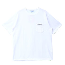 Columbia コロンビア ヤングストリートショートスリーブクルー PM0642 胸ポケット 半袖 Tシャツ メンズ レディース ユニセックス ポケT 半袖Tシャツ