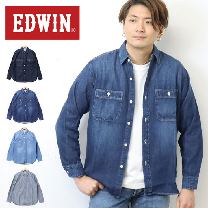 楽天市場】10%OFF セール 定番 EDWIN エドウィン ET2138 デニム ワーク 