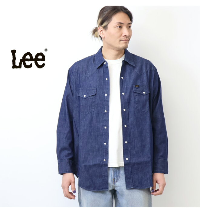楽天市場】Lee リー Dungarees ダンガリーズ ウエスタン デニムシャツ 