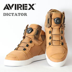 AVIREX ArbNX u[c Xj[J[ fBNeB^[ DICTATOR C ~bhJbg ABbNX Y _C V[Y  AV2278-04 GOLD NUBUCK