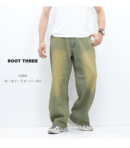 ROOT THREE �X���u�f�j�� �o�M�[�p���c �W�[���Y ���C�h�p���c ���C�h�f�j�� �����Y �������� 5202 �R�_�}