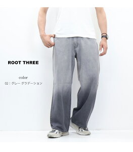 ROOT THREE �X���u�f�j�� �o�M�[�p���c �W�[���Y ���C�h�p���c ���C�h�f�j�� �����Y �������� 5202 �R�_�}