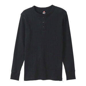 Hanes �w�C���Y BEEFY �r�[�t�B�[ �T�[�}�� �w�����[�l�b�N ����T�V���c ���n �C���i�[ �p�b�NT�V���c �����O�X���[�u 1P �����Y �������� HM4-S104