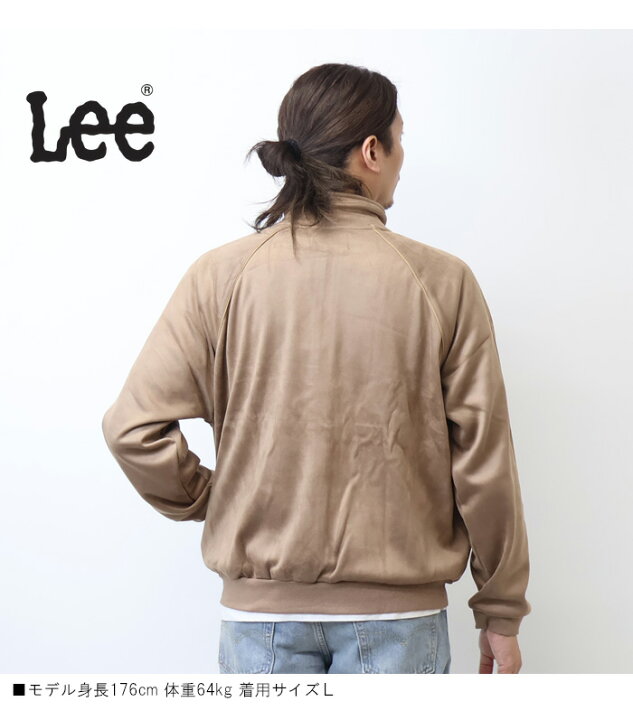 LEE<BR>Oversized-fit Bomber Jacket 【クリア】 ベージュ サイズ：XS 