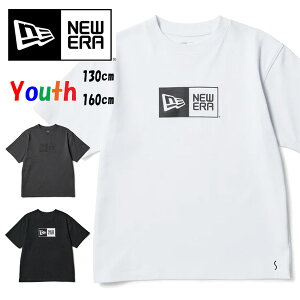 NEW ERA �j���[�G�� Youth �L�b�Y ����T�V���c ���� �R�b�g�� T�V���c Box Logo ��T �W���j�A �q���p 14865837 14865838 14865839