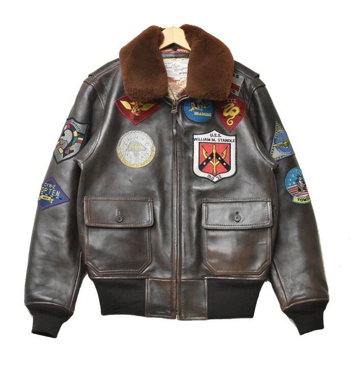 楽天市場】AVIREX アビレックス TOP GUN トップガン ラムレザー G-1 